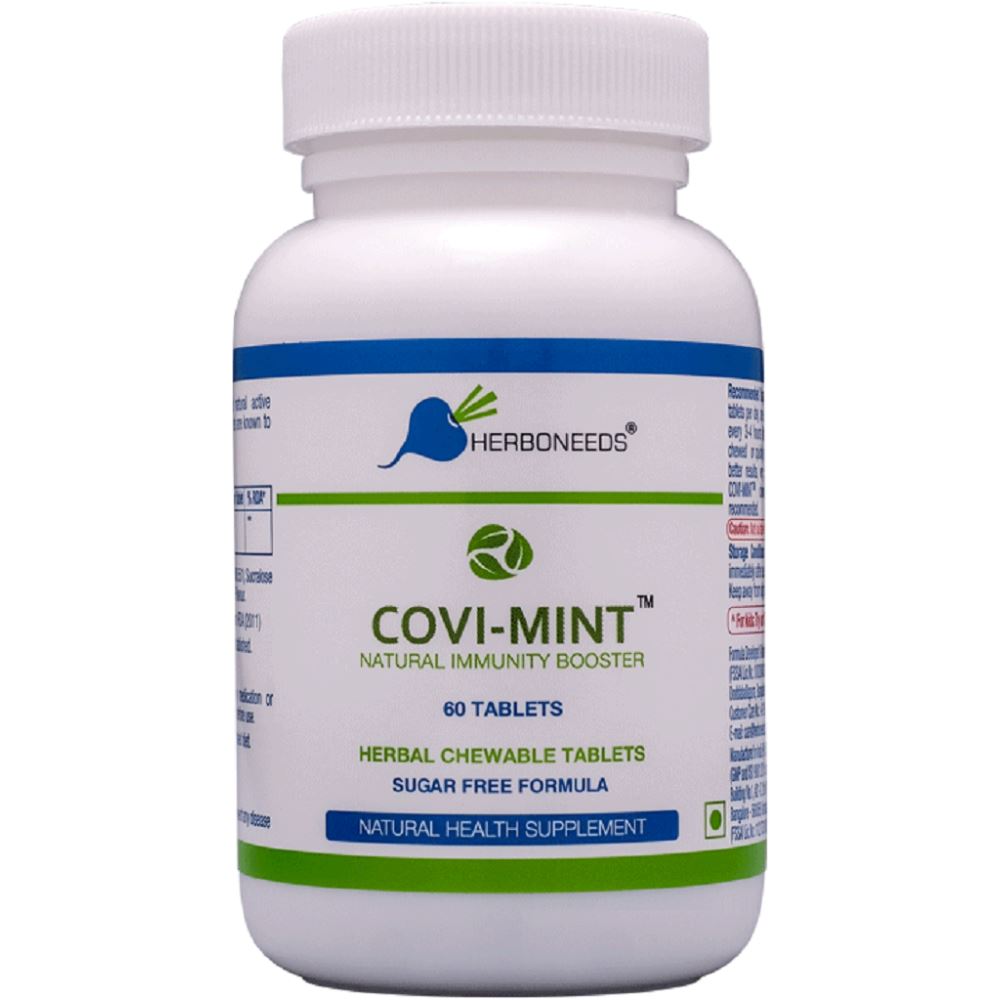 Herboneeds Covi Mint Natural Immunity Booster SF (60tab)