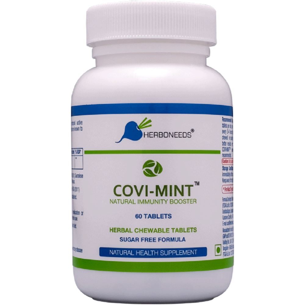 Herboneeds Covi Mint Natural Immunity Booster SF (60tab)