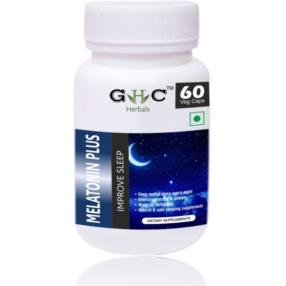 GHC Herbals Melatonin Plus Veg Capsules (60caps)