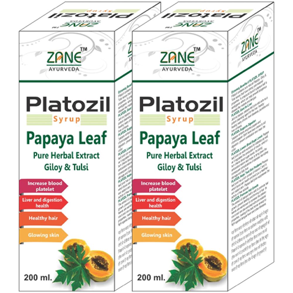 Zane Platozil Syrup (200ml, Pack of 2)