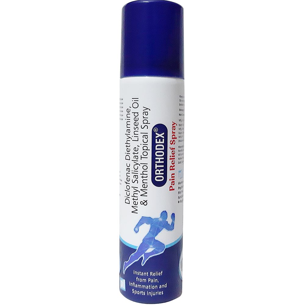 Psychotropics India Orthodex Pain Relief Spray (60g)