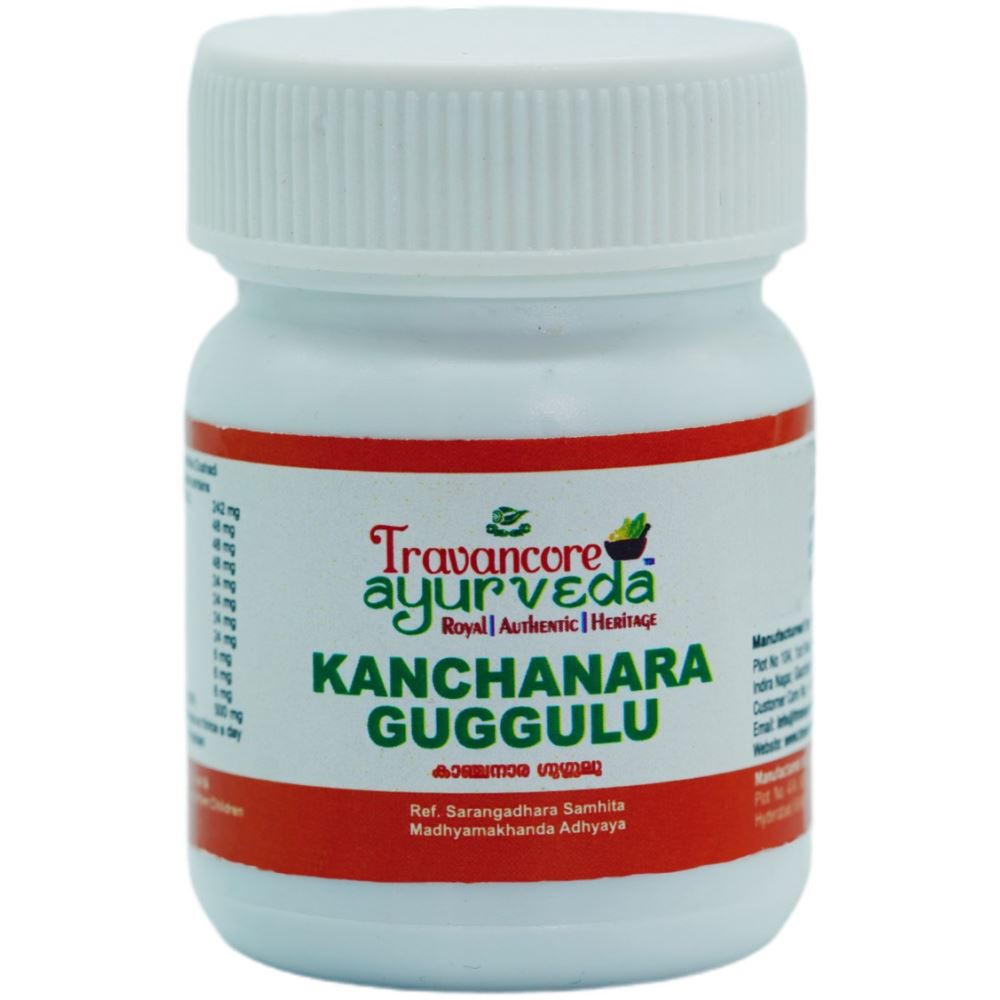 Travancore Ayurveda Kanchanara Guggulu (60tab) Travancore Ayurveda Kanchanara Guggulu (60tab)
