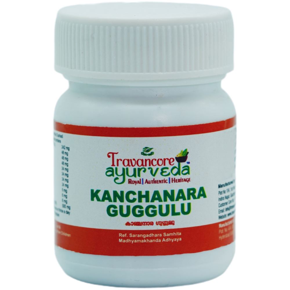 Travancore Ayurveda Kanchanara Guggulu (60tab)