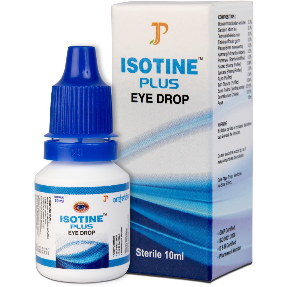 Jagat Pharma Isotine Plus Eye Drop (10ml, Pack of 6)