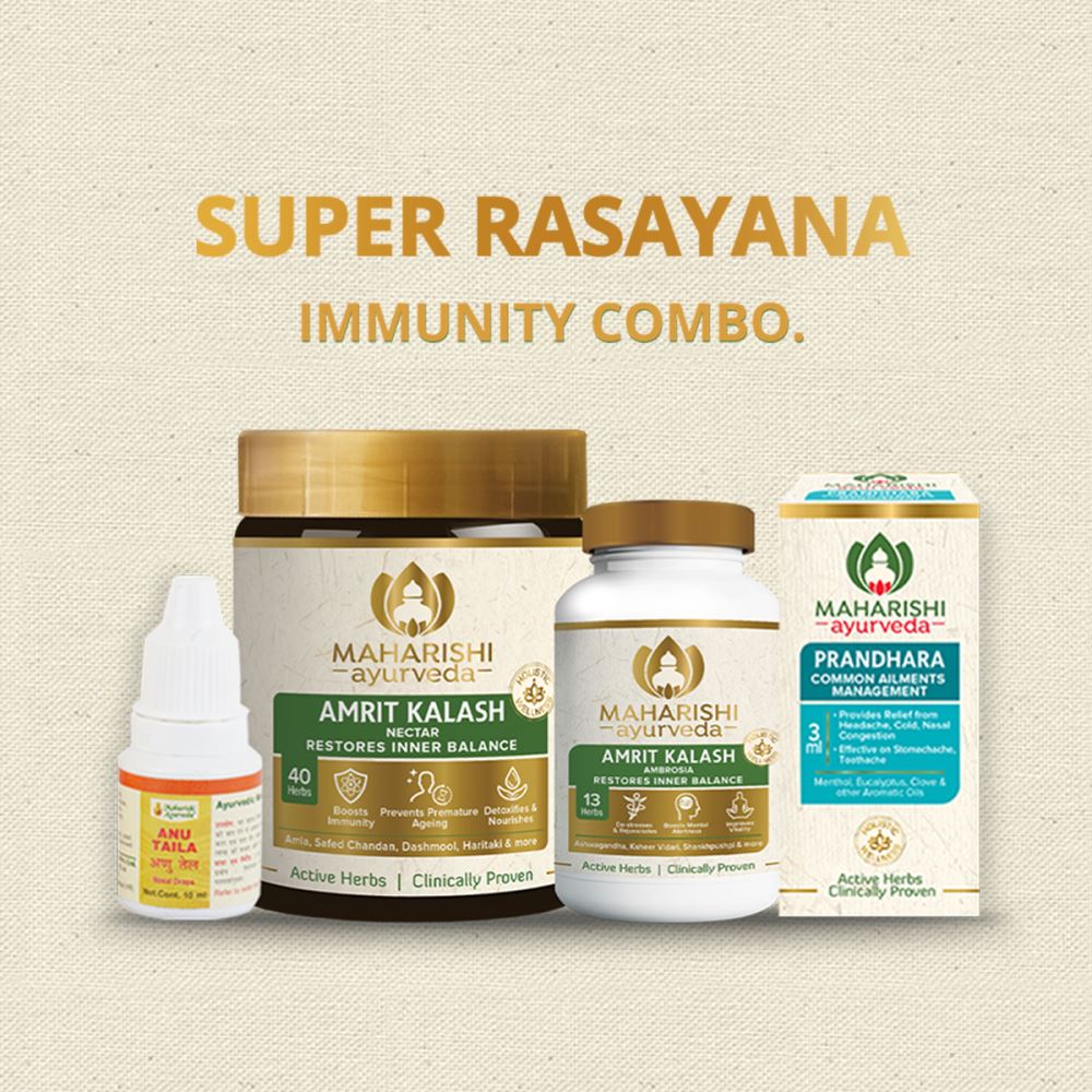 Maharishi Ayurveda Super Rasayana Immunity Kit (1Pack)