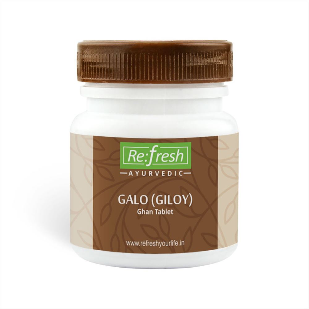 Refresh Ayurvedic Galo (Giloy) Ghan Tablet (120tab)