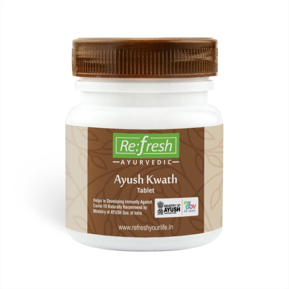 Refresh Ayurvedic Ayush Kwath Tablet (120tab)