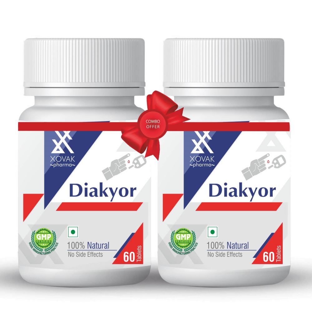 Xovak Pharma Diakyor Tablets (60tab, Pack of 2)