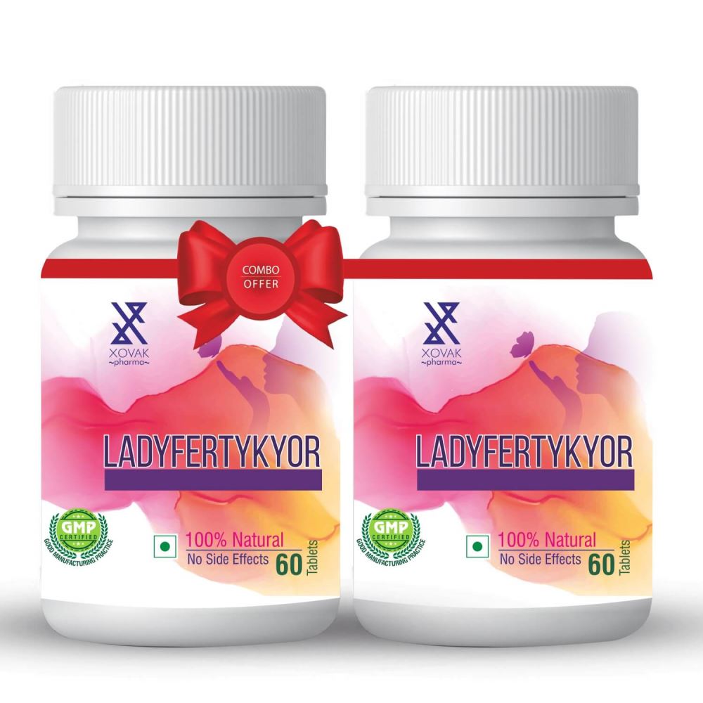 Xovak Pharma Ladyfertykyor Tablets (60tab, Pack of 2)