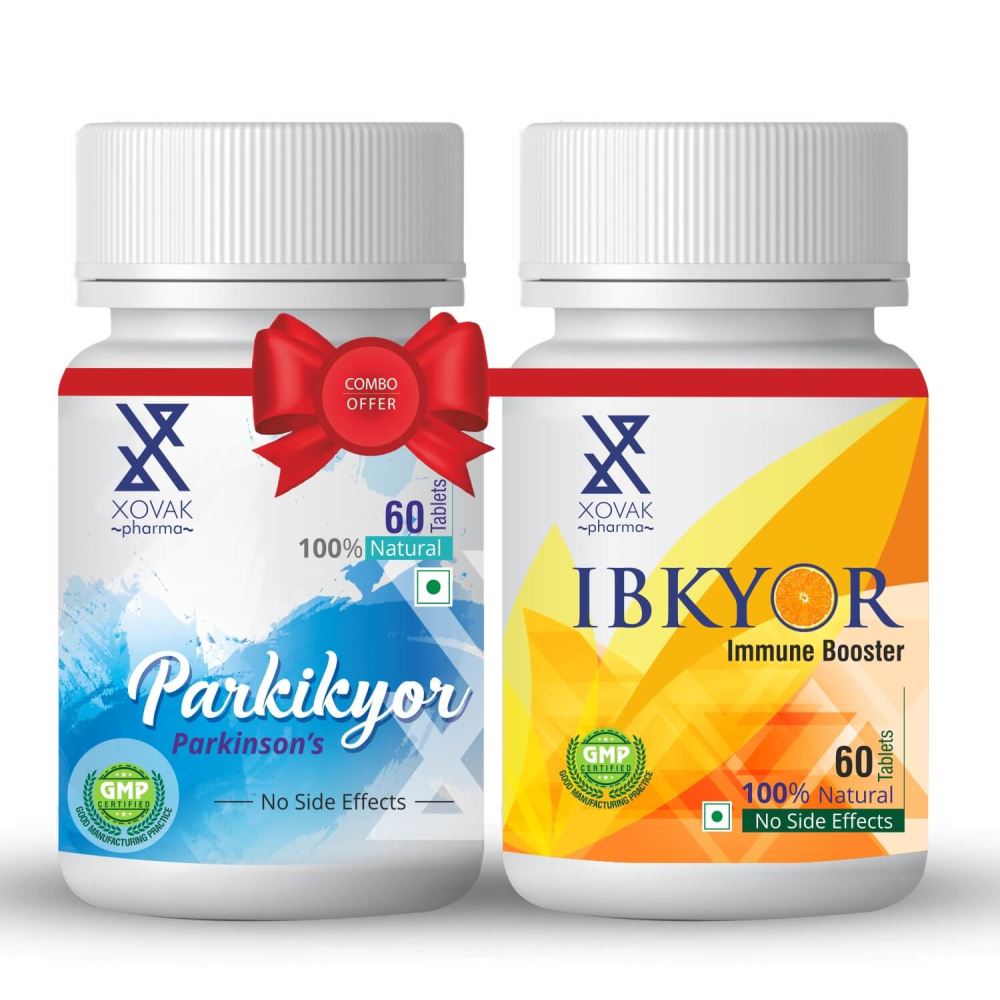 Xovak Pharma Parkikyor Tablets (60Tab) + Ibkyor Tablets For Immunity Booster (60Tab) Combo Pack (1Pack)