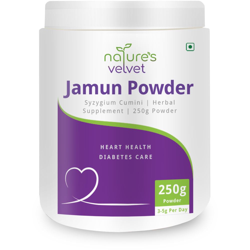 Natures Velvet Jamun Powder Syzygium Cumminii (250g)