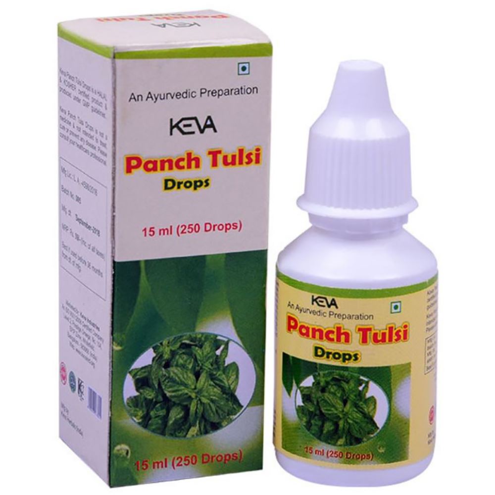 Keva Panch Tulsi Drops (15ml)