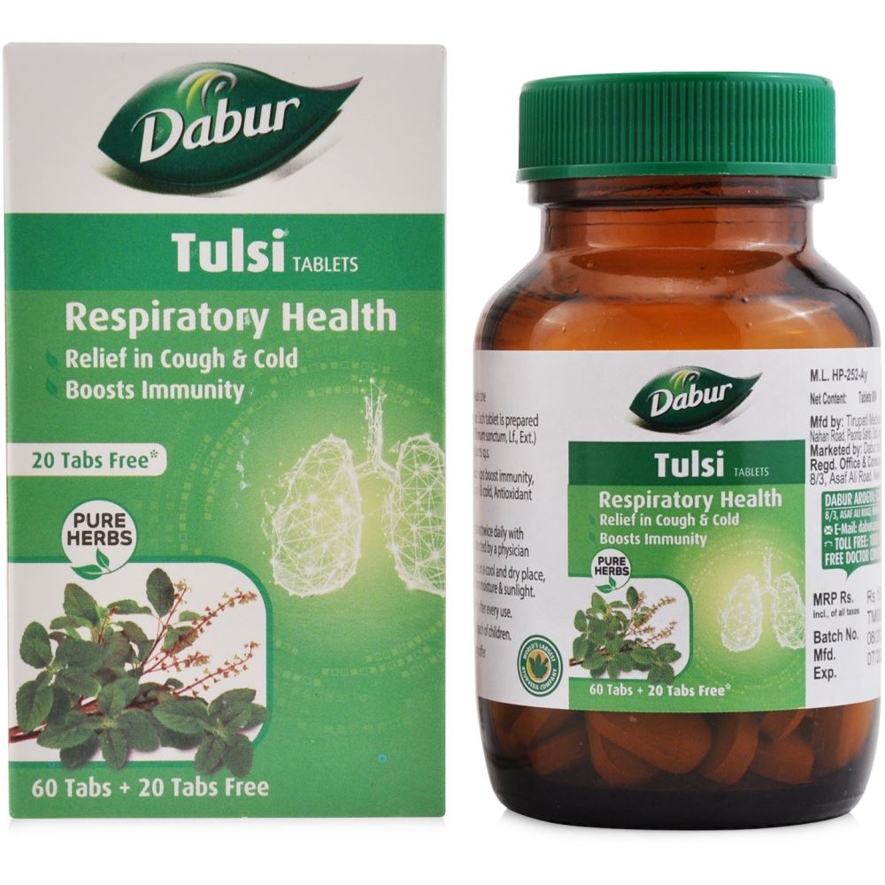 Dabur Tulsi Tablets (60tab)