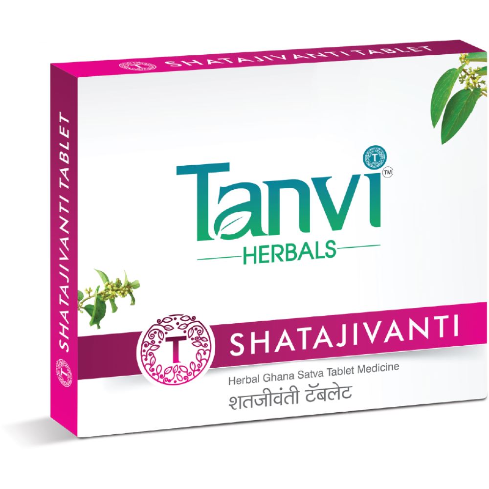 Tanvi Herbals Shatajivanti Herbal Heart Wellness Supplement (30tab)