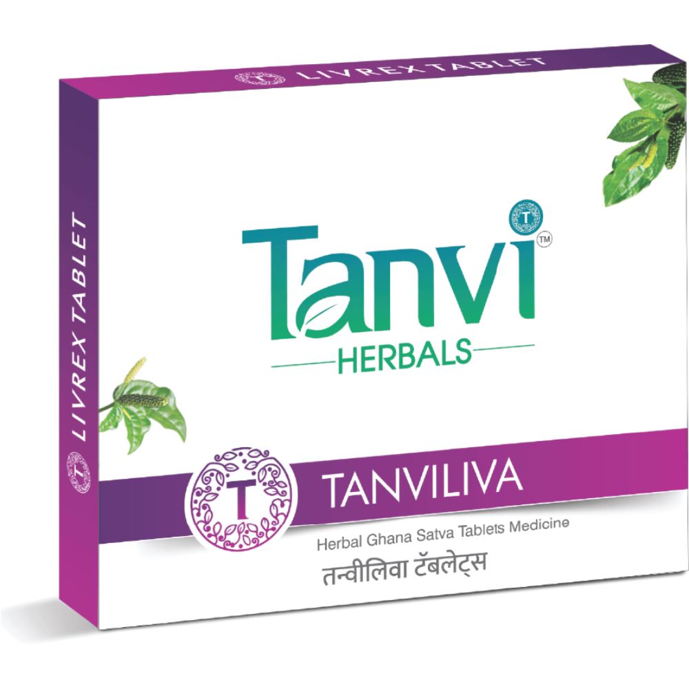 Tanvi Herbals Tanviliva Herbal Liver Wellness Supplement (90tab)