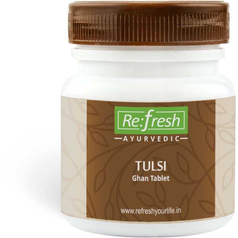 Refresh Ayurvedic Tulsi Ghan Tablet (120tab)