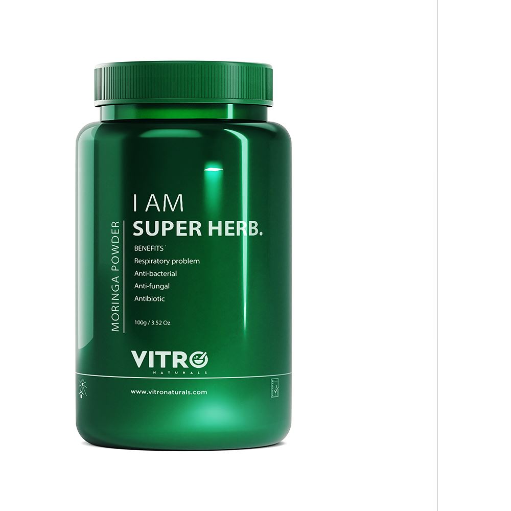 Vitro I Am Super Herb Moringa Powder (100g)