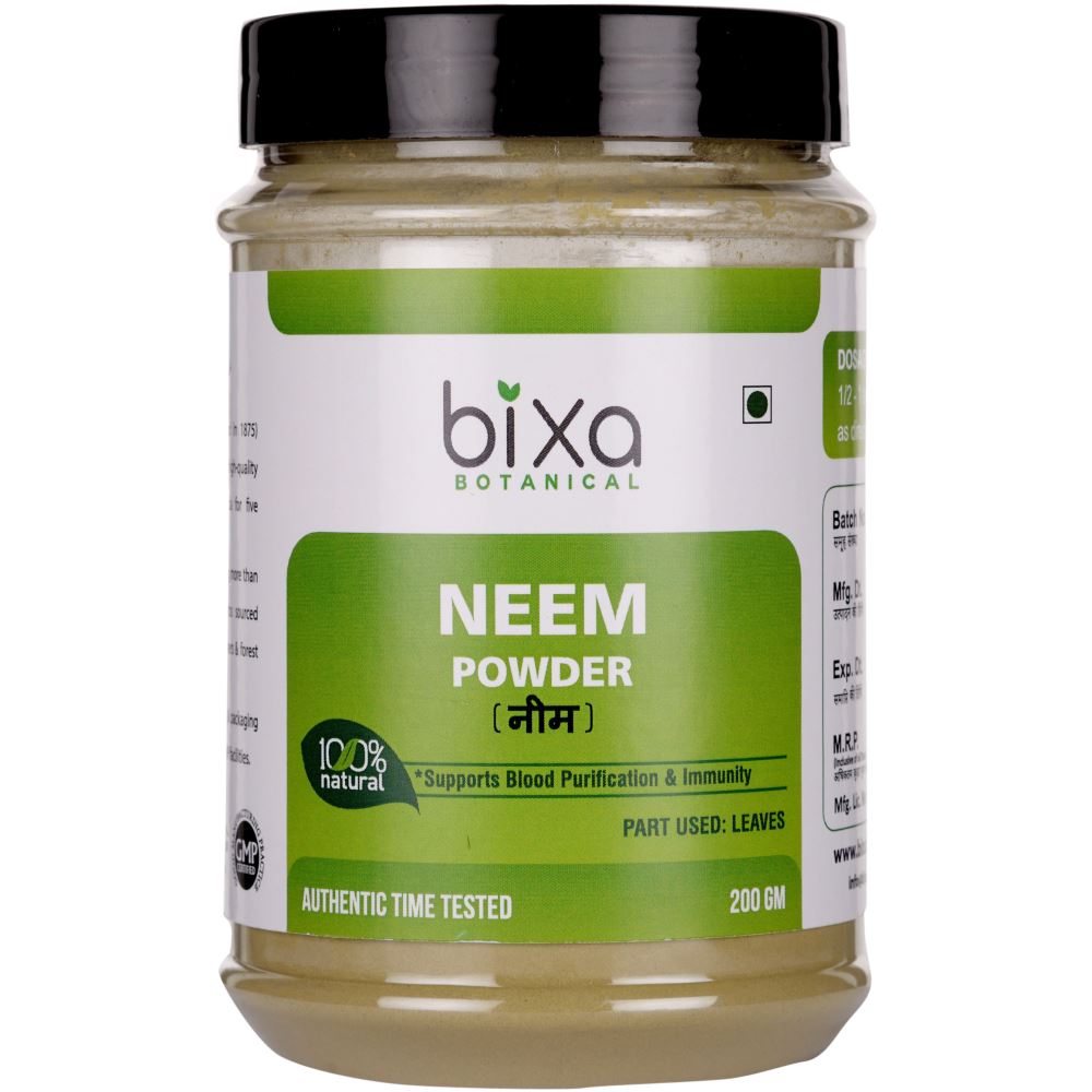 Bixa Botanical Neem Leaves Powder Azadirchta Indica (200g)