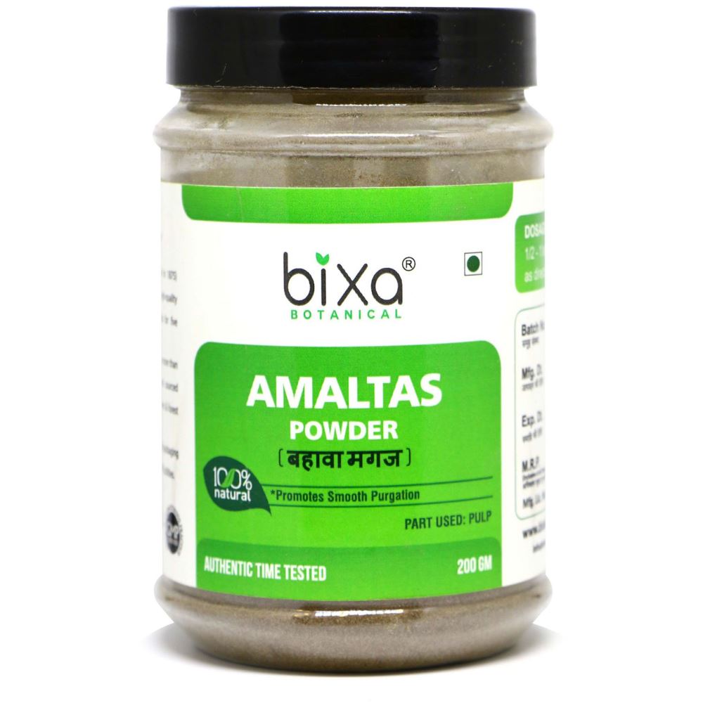 Bixa Botanical Amaltas Pulp Powder Cassia Fistula (200g)