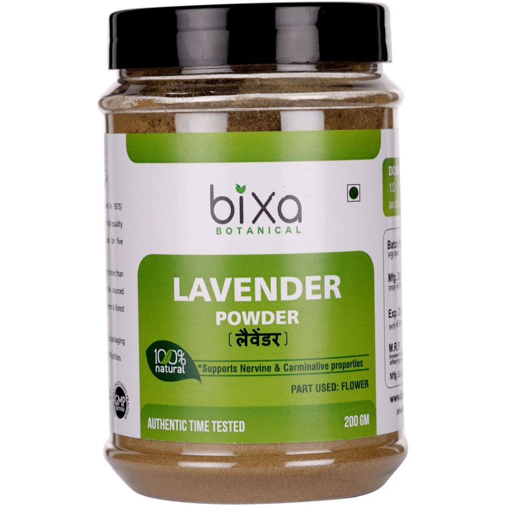 Bixa Botanical Lavender Flower Powder Lavandula Augustifolia (200g)