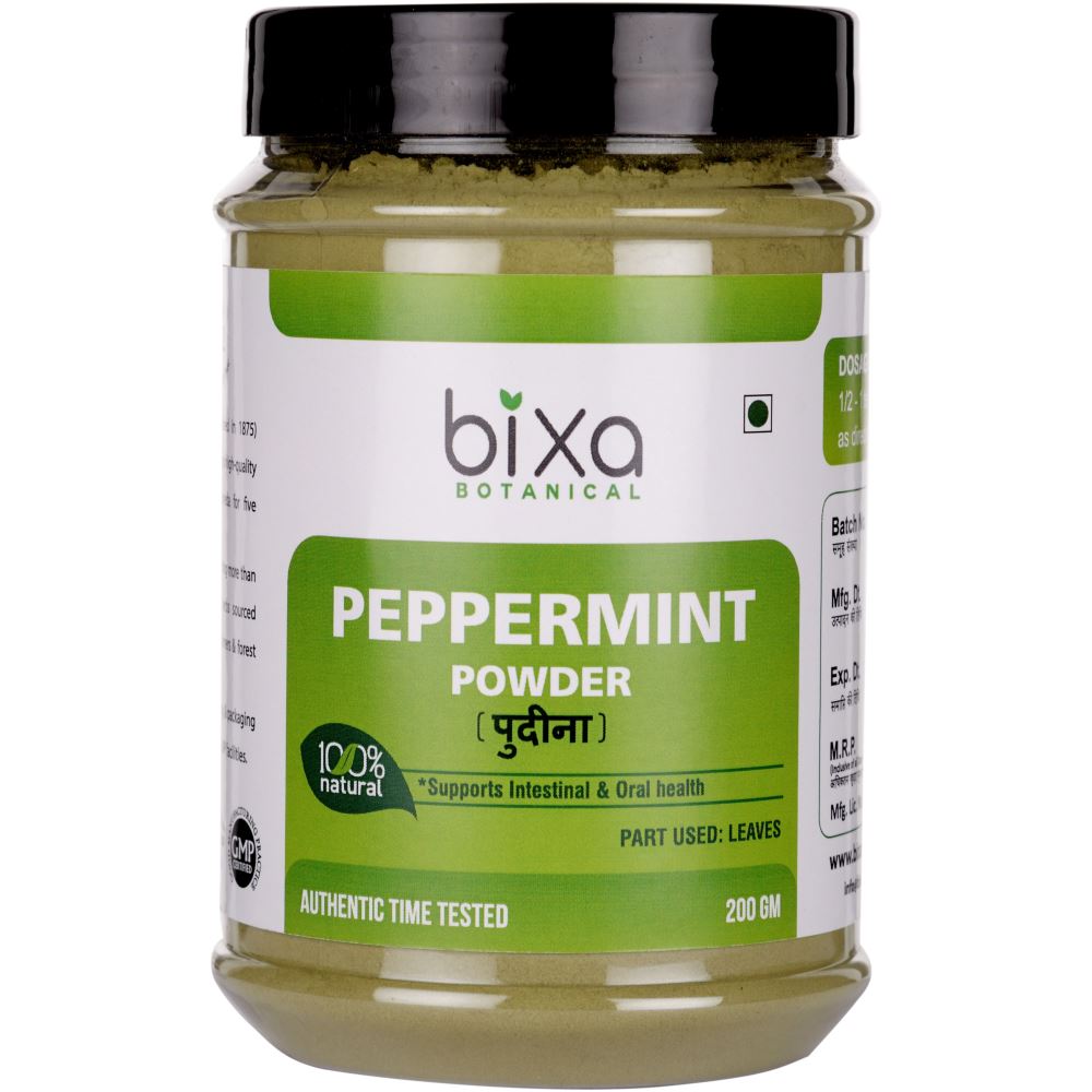 Bixa Botanical Peppermint Leaves Powder Mentha Piperita (200g)