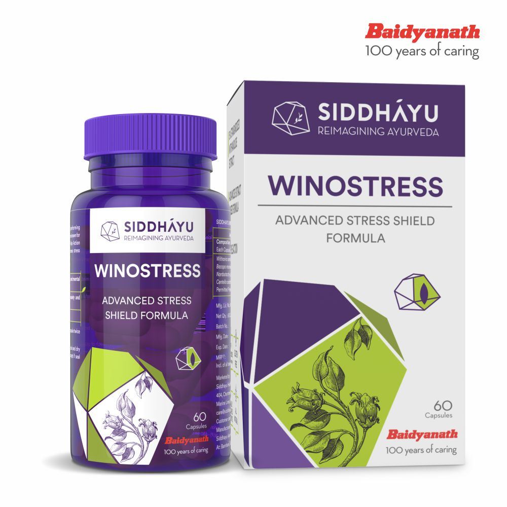 Siddhayu Winostress Capsules (60caps)