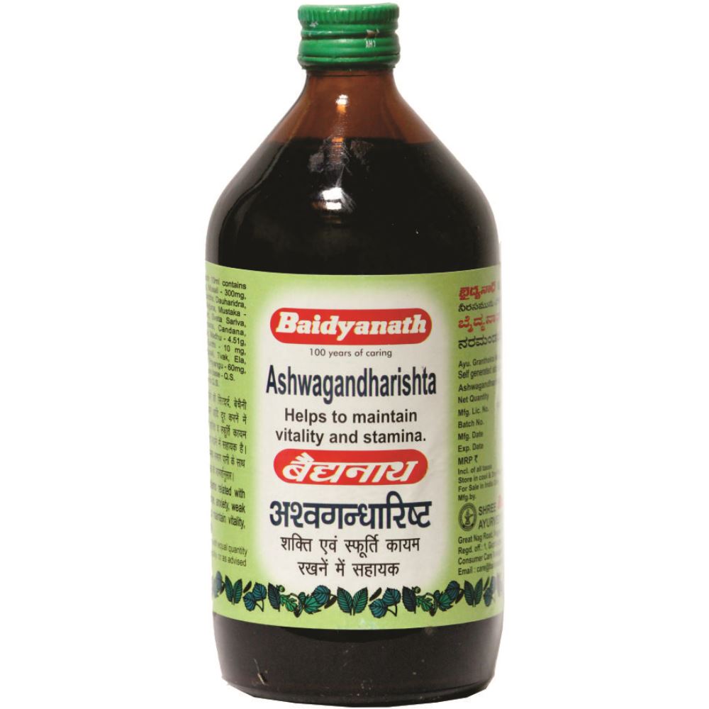 Baidyanath (Nagpur) Ashwagandharishta (220ml)