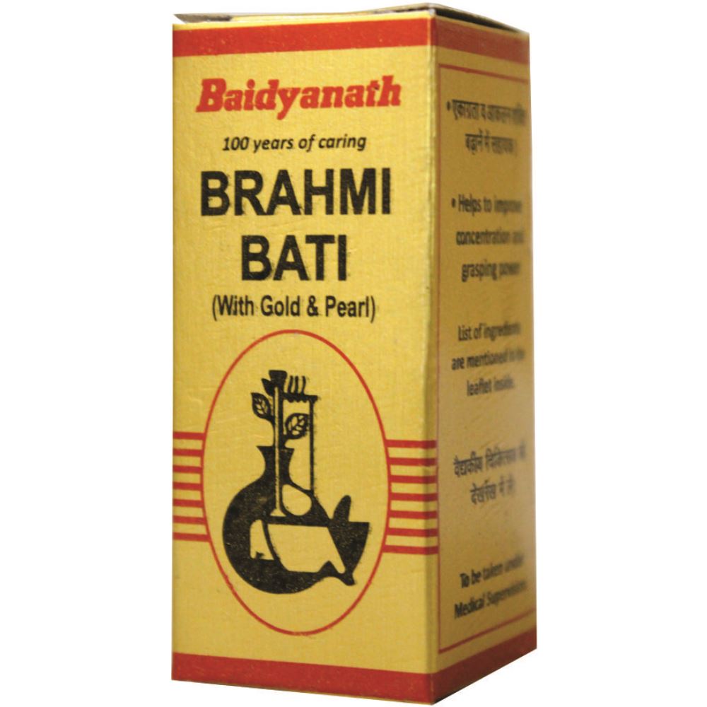 Baidyanath (Nagpur) Brahmi Bati (S.M.Yu) (10tab) Baidyanath (Nagpur) Brahmi Bati (S.M.Yu) (10tab)