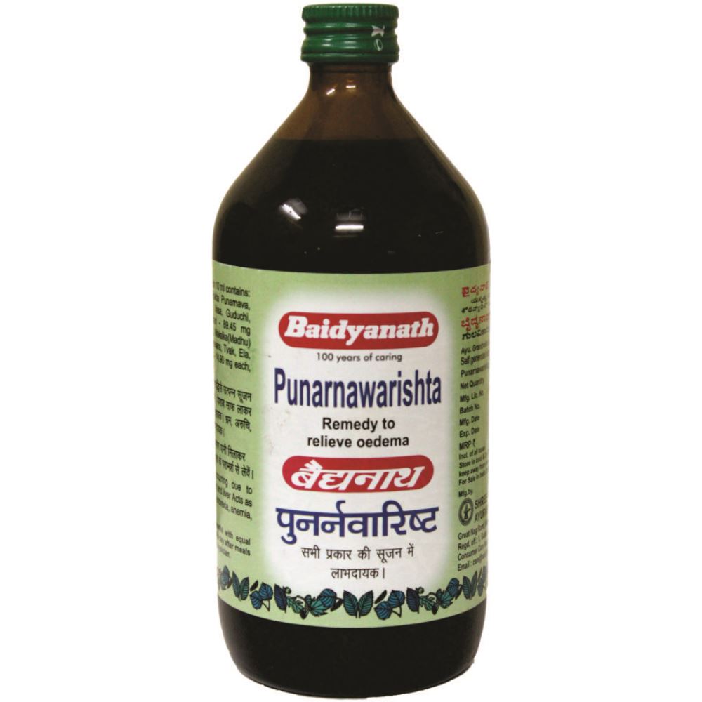 Baidyanath (Nagpur) Punarnawarishta (450ml) Baidyanath (Nagpur) Punarnawarishta (450ml)