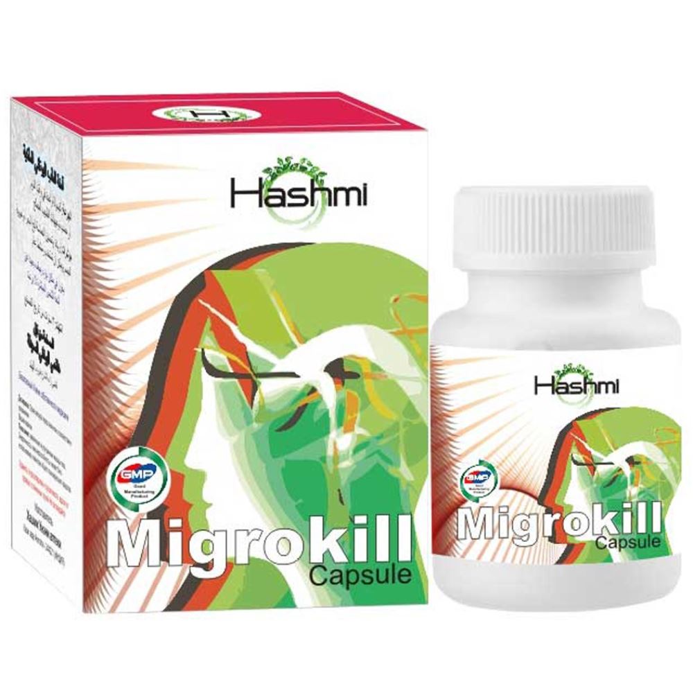 Hashmi Migrokill Capsule (20caps) Hashmi Migrokill Capsule (20caps)