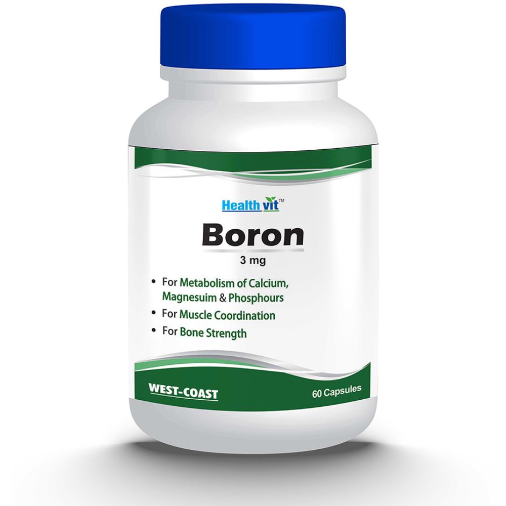 Healthvit Boron 3Mg (60caps)