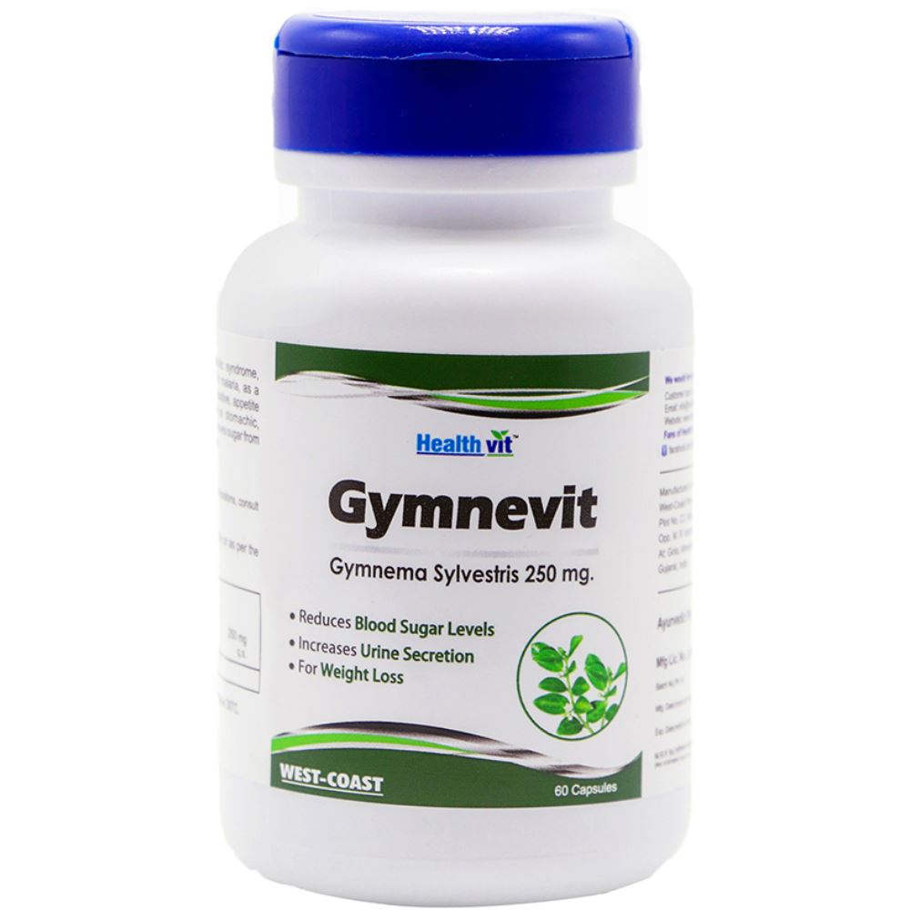 Healthvit Gymnevit Gymnema Sylvestris 250Mg (60caps)