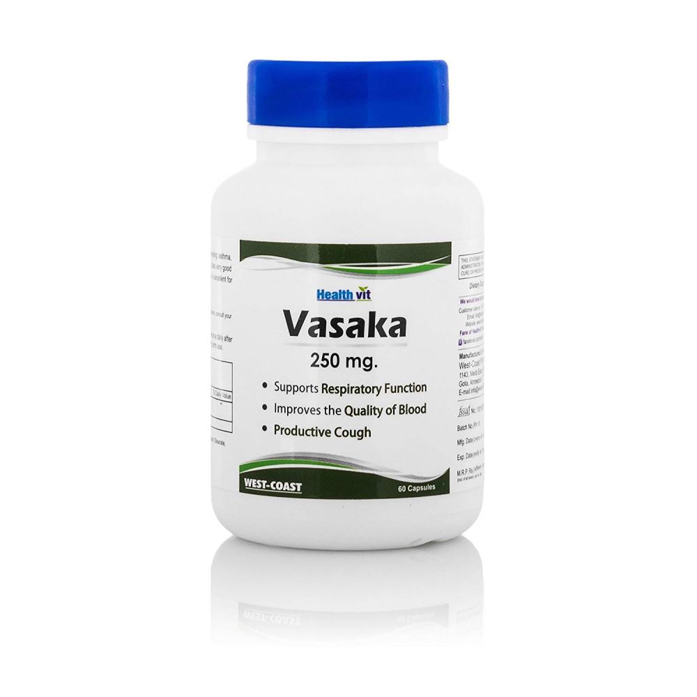 Healthvit Vasaka Powder 250Mg (60caps)