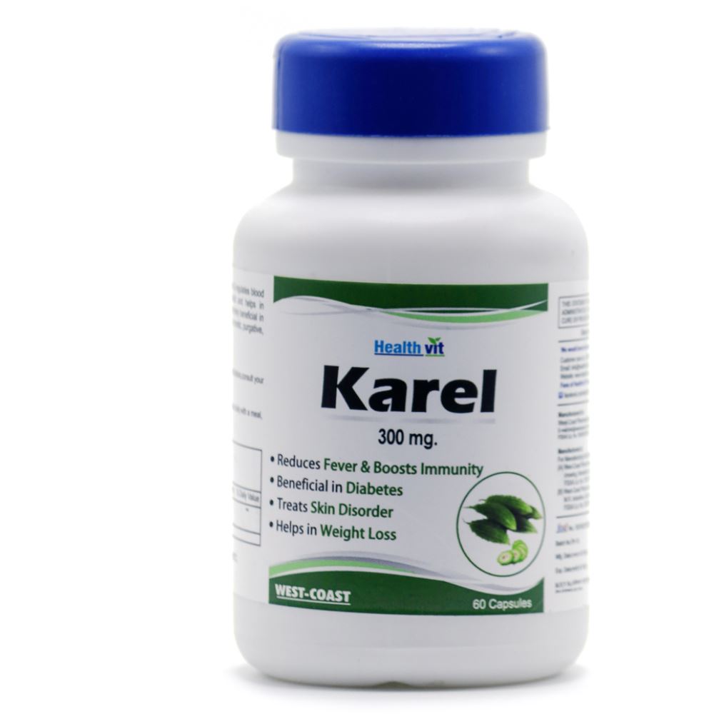 Healthvit Karel Karela Powder 300Mg (60caps)