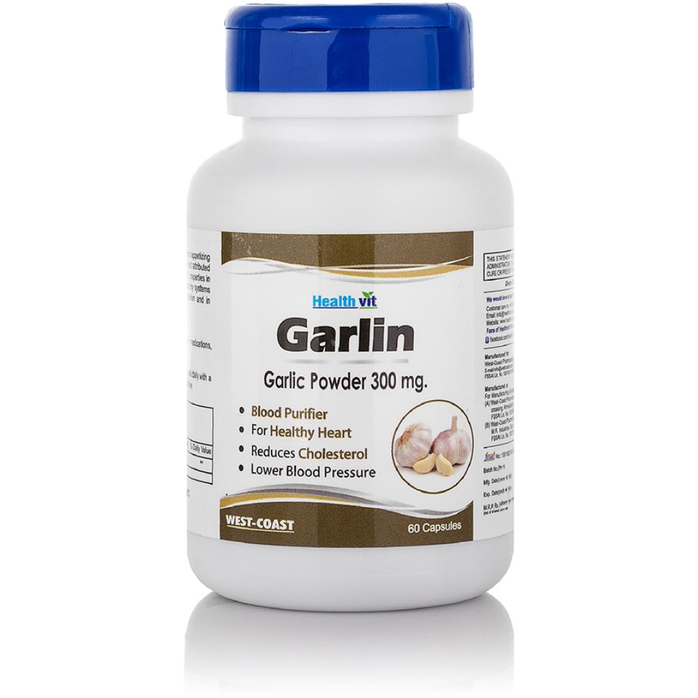 Healthvit Garlin Garlic Powder 300Mg (60caps)