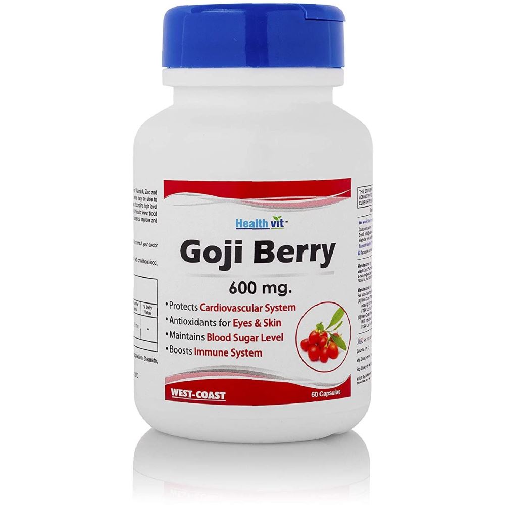 Healthvit Goji Berry 600Mg (60caps)