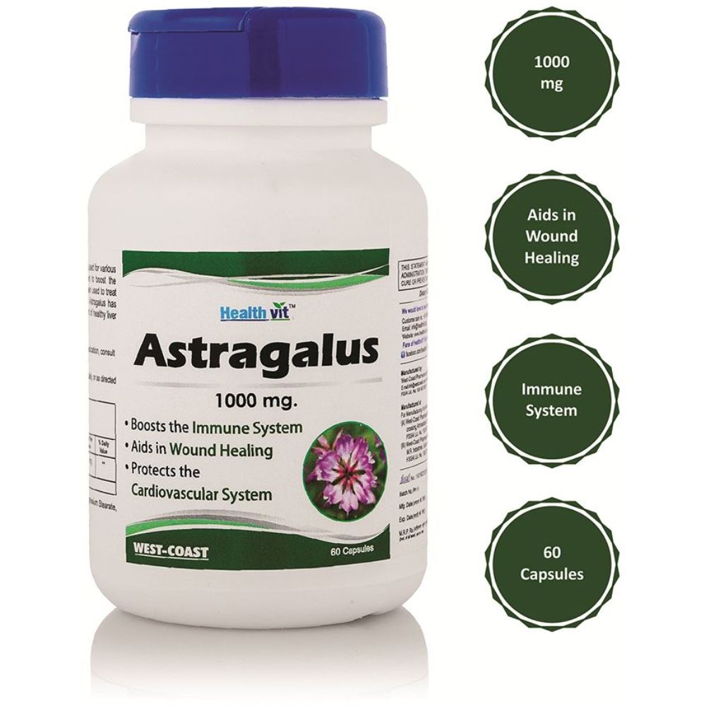 Healthvit Astragalus 1000Mg (60caps)