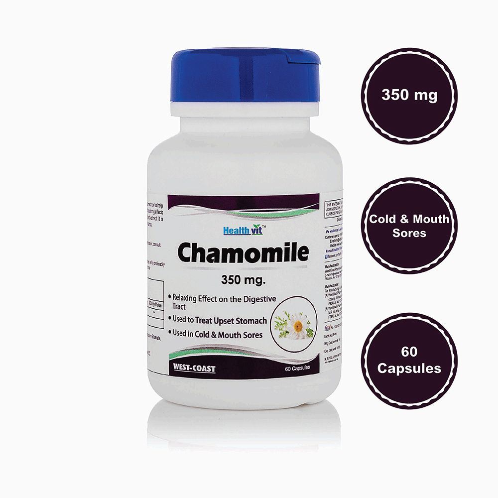 Healthvit Chamomile 350Mg (60caps)