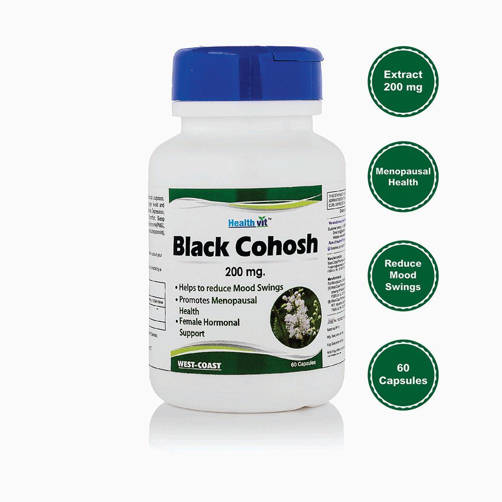 Healthvit Black Cohosh Root Extract 200Mg (60caps)