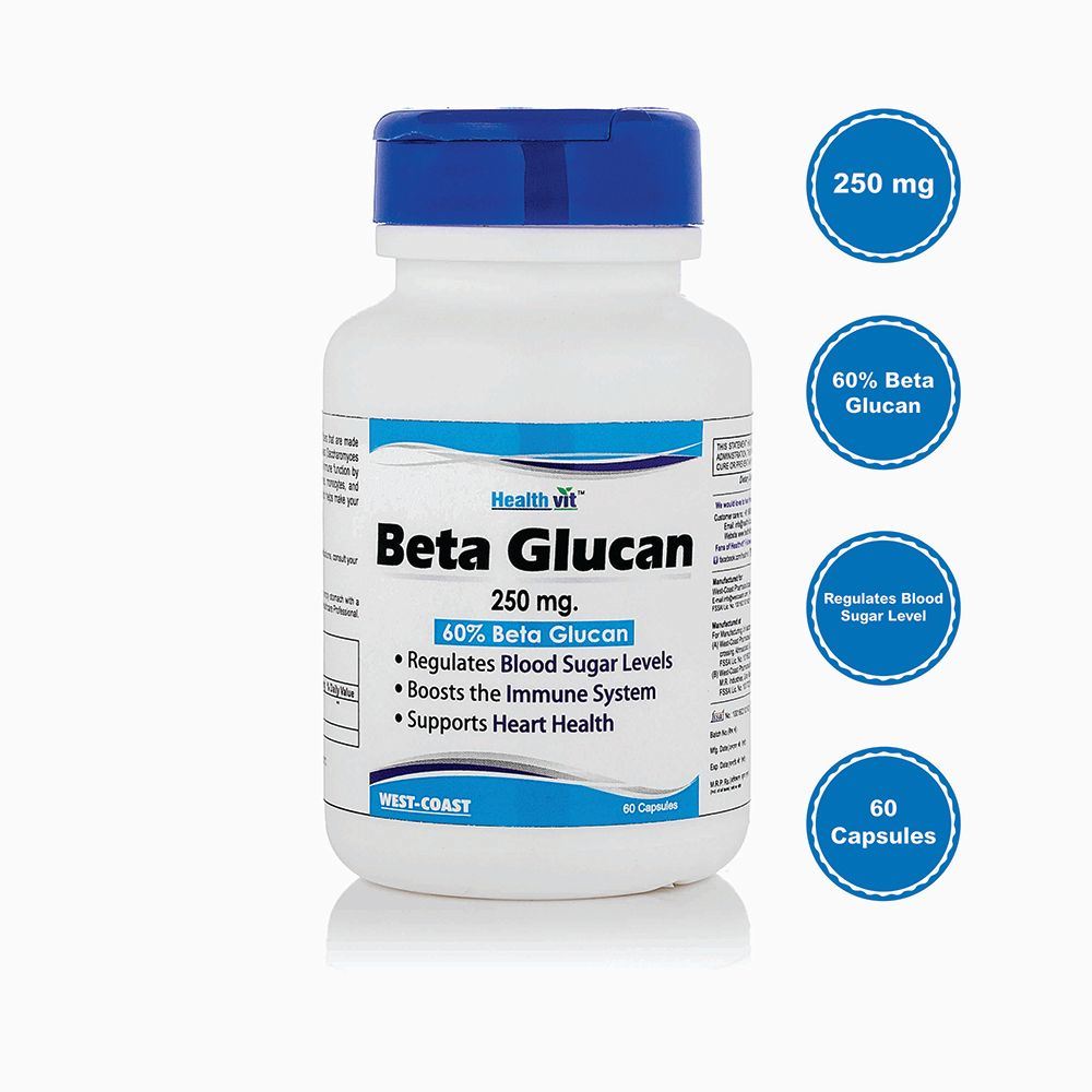 Healthvit Beta Glucan 250Mg (60caps)