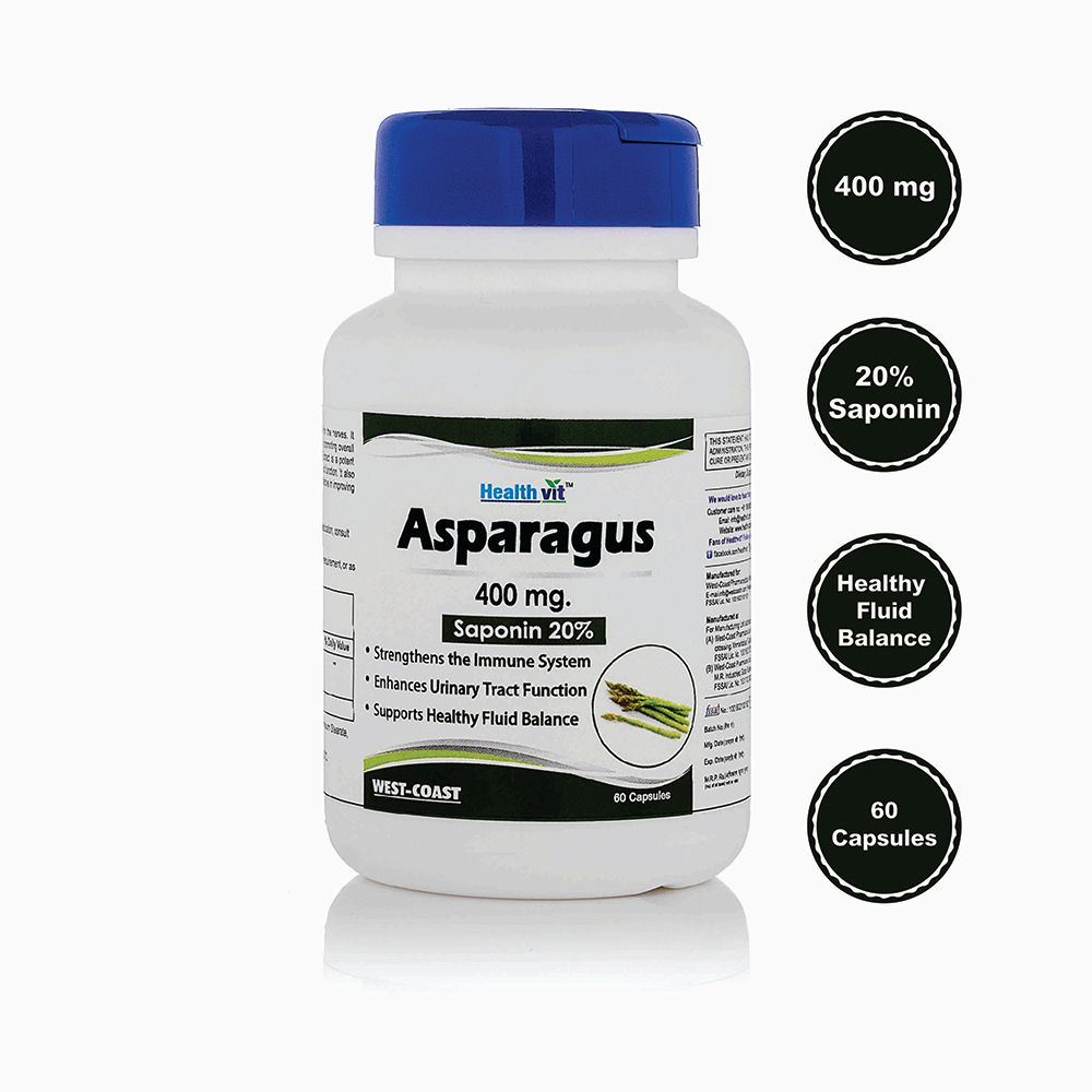 Healthvit Asparagus 400Mg (60caps)