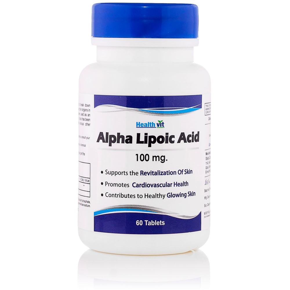 Healthvit Alpha Lipoic Acid 100Mg (60tab)