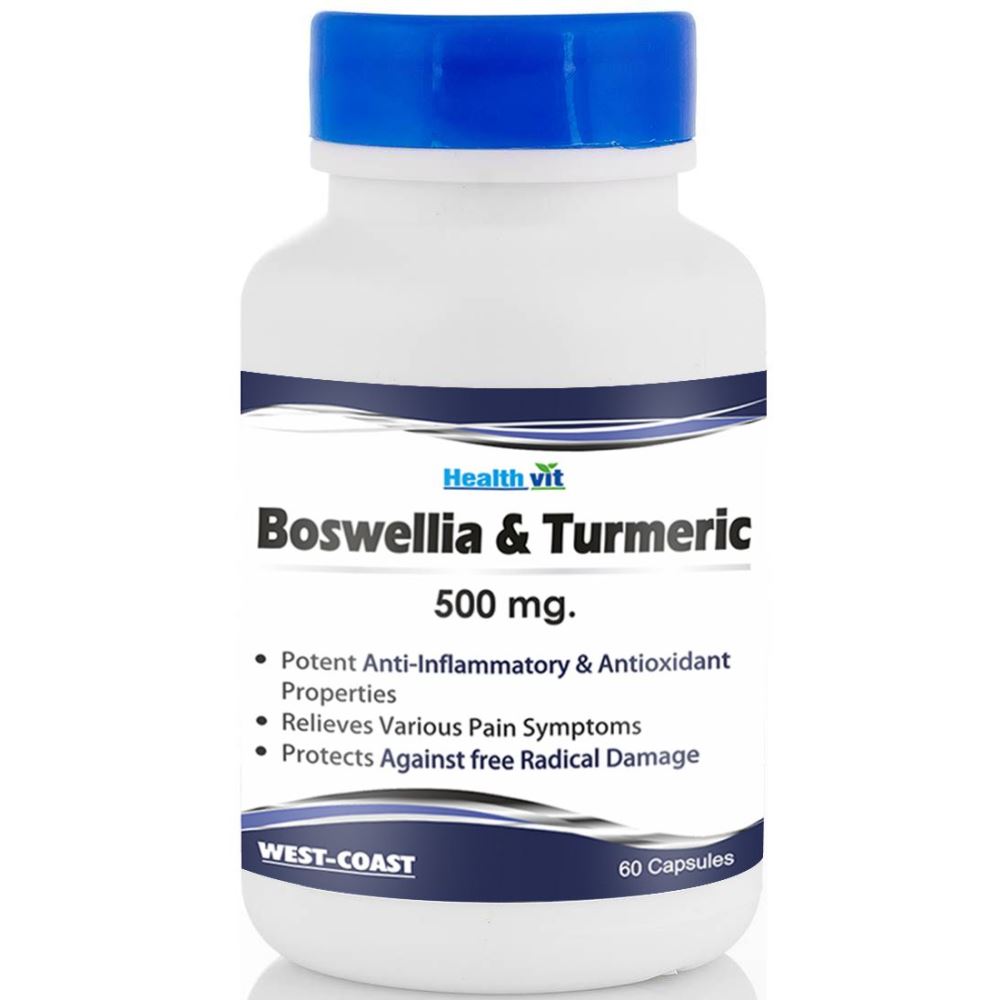 Healthvit Boswellia Turmeric 500Mg (60caps)