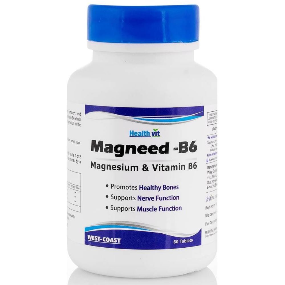 Healthvit High Absorption Magneed-B6 (60tab)