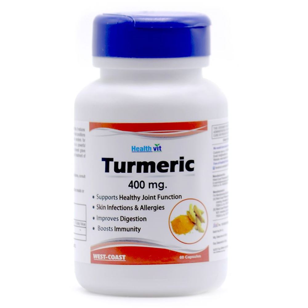 Healthvit Turmeric 400Mg (60caps)
