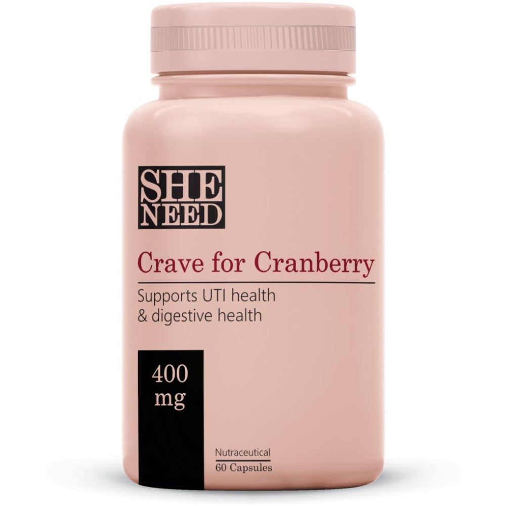 SheNeed Crave For Cranberry Supplements (400Mg) (60caps)