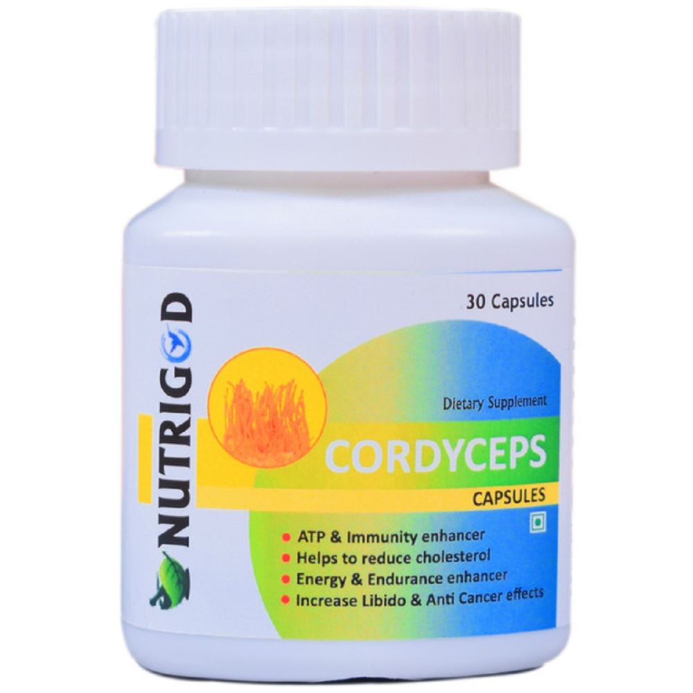 Nutrigod Cordyceps Militaris Capsules (30caps)