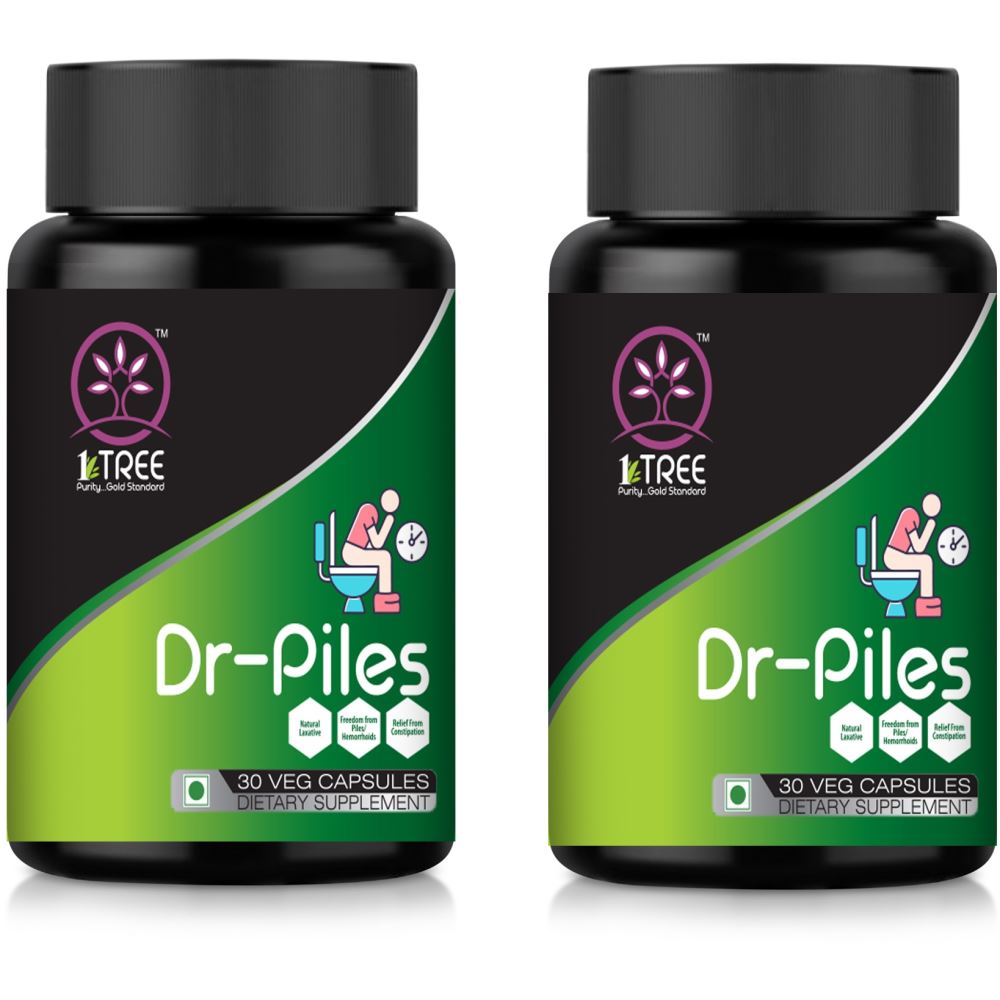 1 Tree Dr Piles Stop Capsules (30caps, Pack of 2)