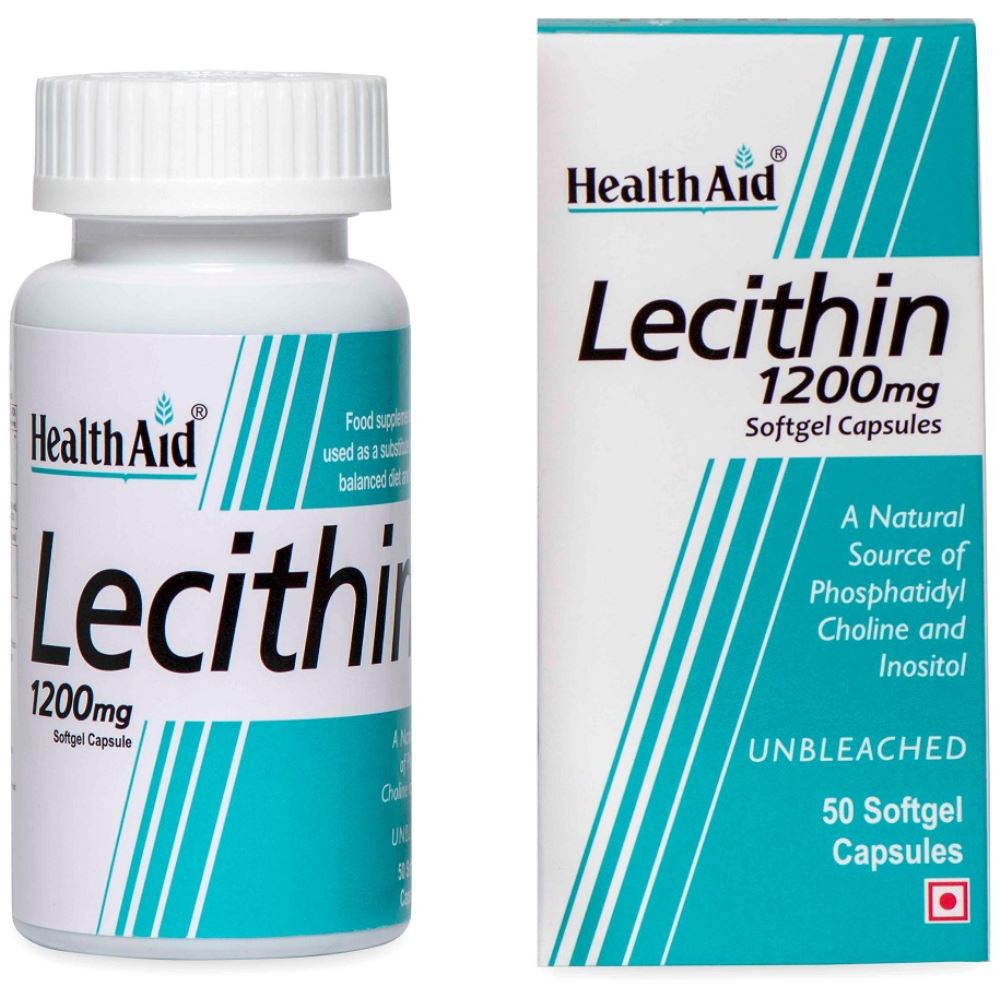 HealthAid Lecithin 1200Mg Capsules (50caps)