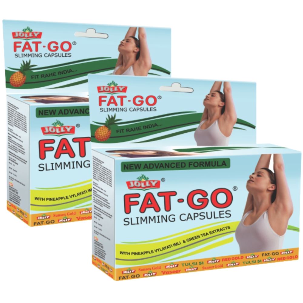 Jolly Fat Go Slimming Capsules (60caps, Pack of 2)